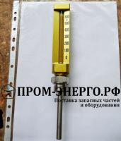 Термометр виброустойчивый 0-600, длина ножки 100мм, М20х1,5